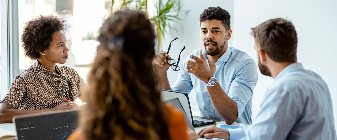 People In A Meeting