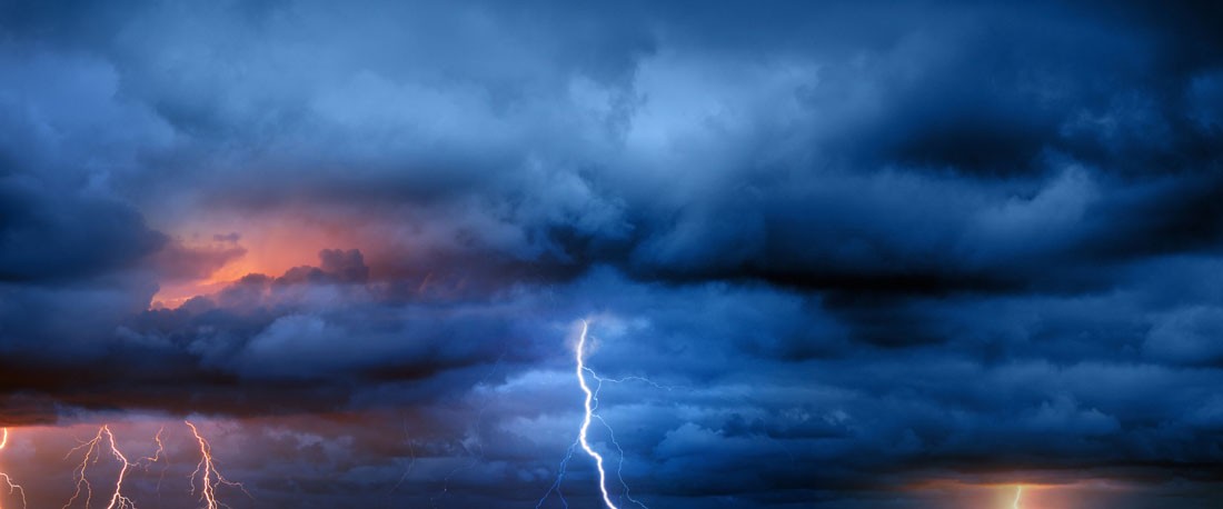 Lightning in Dark Clouds